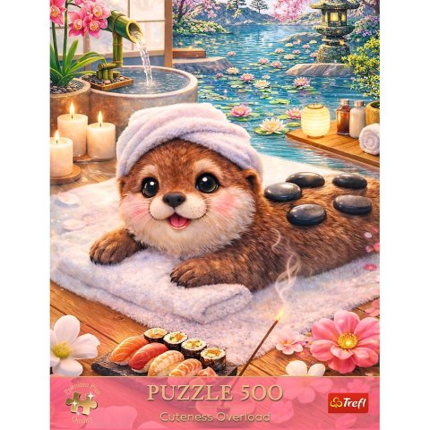Puzzle Urocza wydra 500 el. Trefl (37643)