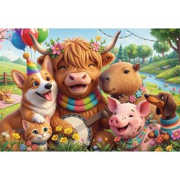 Puzzle Urodzinowa ekipa 400 el. Trefl (11211)