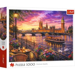 Puzzle Wieczór nad Tamizą, Londyn 1000 el. Trefl (10947)