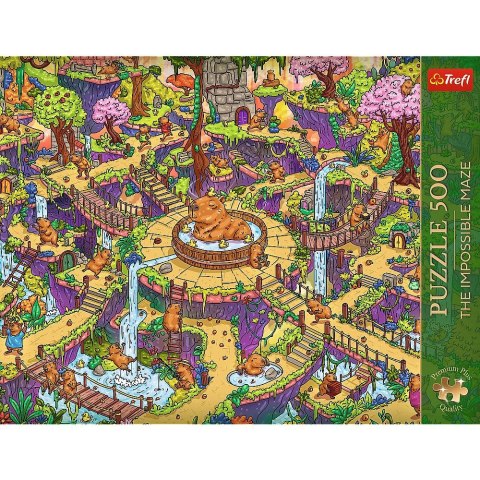Puzzle Zabawne kapibary 500 el. Trefl (37631)