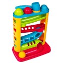 Zabawka edukacyjna zjeżdżalnia z piłeczkami i młotkiem Smily Play (SP82932)