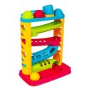 Zabawka edukacyjna zjeżdżalnia z piłeczkami i młotkiem Smily Play (SP82932)