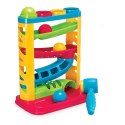 Zabawka edukacyjna zjeżdżalnia z piłeczkami i młotkiem Smily Play (SP82932)