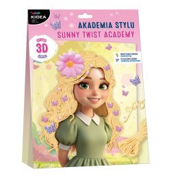 Zestaw kreatywny dla dzieci AKADEMIA STYLU SŁONECZNY TWIST Kidea (ASSTKA)