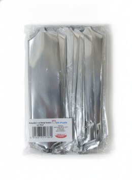Kokarda metaliczna srebrna 50mm Gift Pack