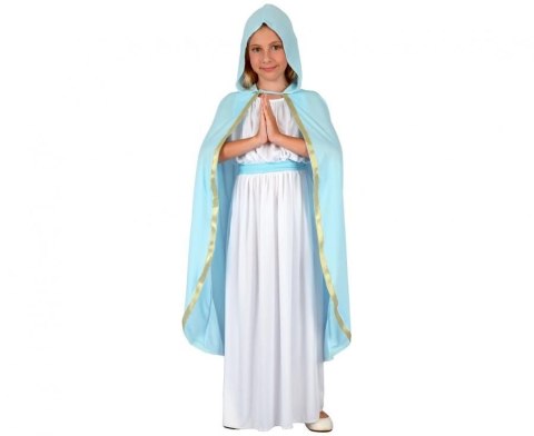 Kostium Maria (sukienka, peleryna z kapturem, pasek), rozm. 130/140 cm Godan (SL-MA13)