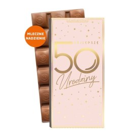 Słodycze 50-stka Czekolada mix Kukartka (540)