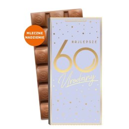 Słodycze 60-stka Czekolada mix Kukartka (542)
