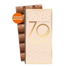 Słodycze 70-stka Czekolada mix Kukartka (543)