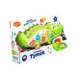 Zabawka edukacyjna KROKODYL TYMEK SORTOWANIE I ŚPIEWANIE Tuli Fun (DD55008)